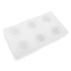 Silicone Mini Onion Shape Cake Molds with 6 Cups Muffin Tin