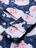 Santa Claus Pattern Long Sleeve Shirt