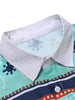 Long Sleeves Reindeer Pattern Christmas Shirt