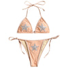 Star Sequined Micro Bikini Set