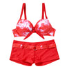 Tie Dye Push Up Bikini Set