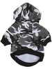Dog Clothes Fleece Snow Camouflage Caps T - shirt Teddy