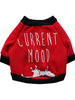 445 Dog Supplies Clothing Current Mood Fleece Pet T-shirt