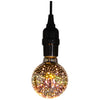 G80 Colorful 3D Glass Firework LED Bulb Christmas Decoration