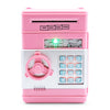 Saving Bank ATM Money Box Electronic Password Chewing Coin Cash Deposit Machine