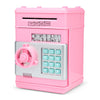Saving Bank ATM Money Box Electronic Password Chewing Coin Cash Deposit Machine