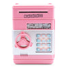 Saving Bank ATM Money Box Electronic Password Chewing Coin Cash Deposit Machine