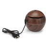 XBH - 035B Round Cover Wood Grain Humidifier Night Light Moisturizer Sprayer