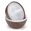 XBH - 035B Round Cover Wood Grain Humidifier Night Light Moisturizer Sprayer