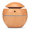 XBH - 035B Round Cover Wood Grain Humidifier Night Light Moisturizer Sprayer