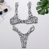 Women Flower Printed Sexy Bikini Set Swimsuit Swimwear