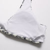 Women Flower Printed Sexy Bikini Set Swimsuit Swimwear