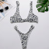 Women Flower Printed Sexy Bikini Set Swimsuit Swimwear
