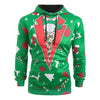 Pullover Christmas Patterns Printed Hoodie