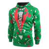 Pullover Christmas Patterns Printed Hoodie