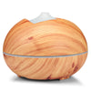 XBH - 1517 Wood Grain Aromatherapy Humidifier LED Night Light Atomizer