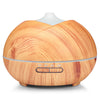 XBH - 1517 Wood Grain Aromatherapy Humidifier LED Night Light Atomizer