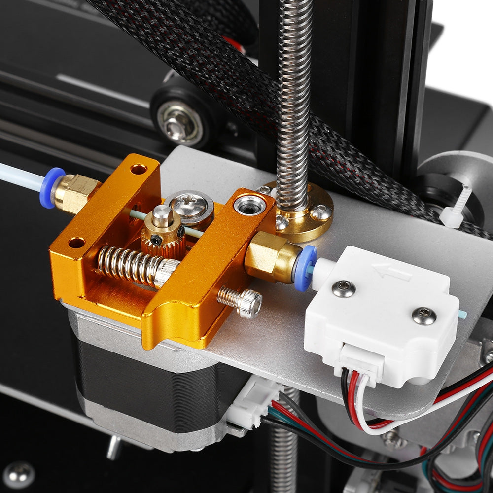 Jazla J1 High Precision 3D Printer DIY Kit Full Metal Frame LCD Displa ...