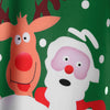 Deer Pattern Christmas Swing Dress