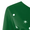 Deer Pattern Christmas Swing Dress