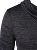 Space Dye Turtle Neck T-shirt