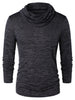 Space Dye Turtle Neck T-shirt