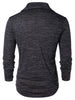 Space Dye Turtle Neck T-shirt
