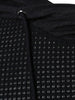 Openwork Long Sleeve Hoodie