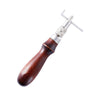 24pcs Leather Craft Tools Hand Sewing Stitching Punch Carving Work