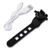 Bicycle Taillight USB Rechargeable Laser Lamp LED Rear Bike Light