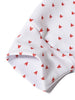 Reindeers Snowflake Heart Print Christmas Hoodie
