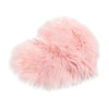 Love Heart Shape Artificial Wool Area Carpet for Home Decoration