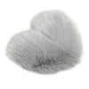 Love Heart Shape Artificial Wool Area Carpet for Home Decoration