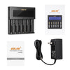 GOLISI S6 2A 1A 0.5A Smart Battery Charger LCD Rechargeable Lithium-ion / NiMH / NiCd