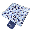 Shengyuan Outdoor Camping Multifunction Foldable Suede Picnic Mat