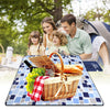 Shengyuan Outdoor Camping Multifunction Foldable Suede Picnic Mat