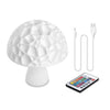 3D 20cm Mushroom Night Light Remote Control for Home Decoration
