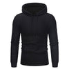 Kangaroo Contrast Pocket Pullover Textured Hoodie