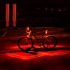 Bicycle Taillight USB Rechargeable Laser Lamp LED Rear Bike Light