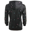 Animal Lamb Graphic Drawstring Kangaroo Pocket Hoodie