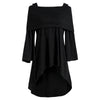 Off Shoulder Longline Asymmetrical T-shirt Women