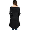 Off Shoulder Longline Asymmetrical T-shirt Women