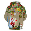 Christmas Tree Santa Jingle Bells Christmas Hoodie