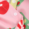 Christmas Theme Print Button Up Shirt