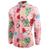 Christmas Theme Print Button Up Shirt