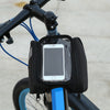 SAHOO 122005 Bicycle Top Tube Frame Bag with Phone Pouch for Pannier Bike