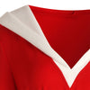 Hooded Christmas Santa Claus Dress