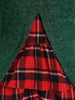 Tartan Back Full Sleeve Hooded Knitwear