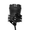 ZH - 738A2 Motorcycle LED Headlight 9 Lamp Bead 45W Front Light with Switch