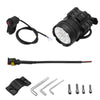 ZH - 738A2 Motorcycle LED Headlight 9 Lamp Bead 45W Front Light with Switch